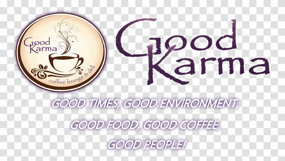 Good Karma Cafe Manitou Springs Co Old Mackinac Point Light, Label, Purple Transparent Png