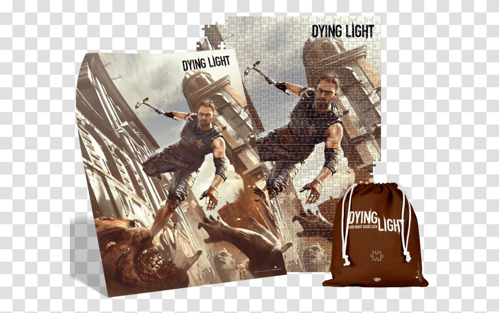 Good Loot Puzzle Dying Light 1 Fight Puzzle 1000 Pcs, Person, Human, Poster, Advertisement Transparent Png