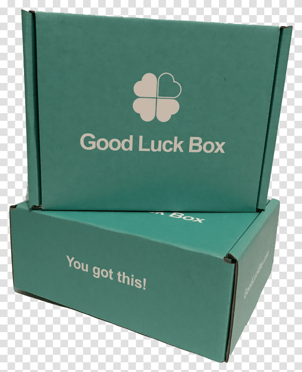 Good Luck Box Box, Cardboard, Carton Transparent Png