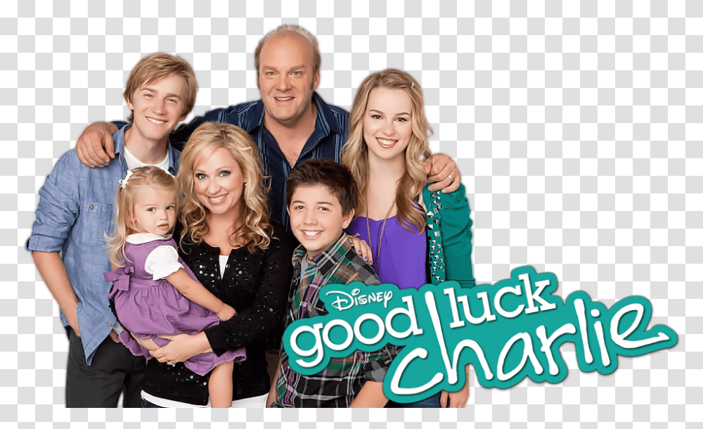 Good Luck Charlie 5158c98662e22 Charlie Tv Show Disney, Person, Human, People, Family Transparent Png
