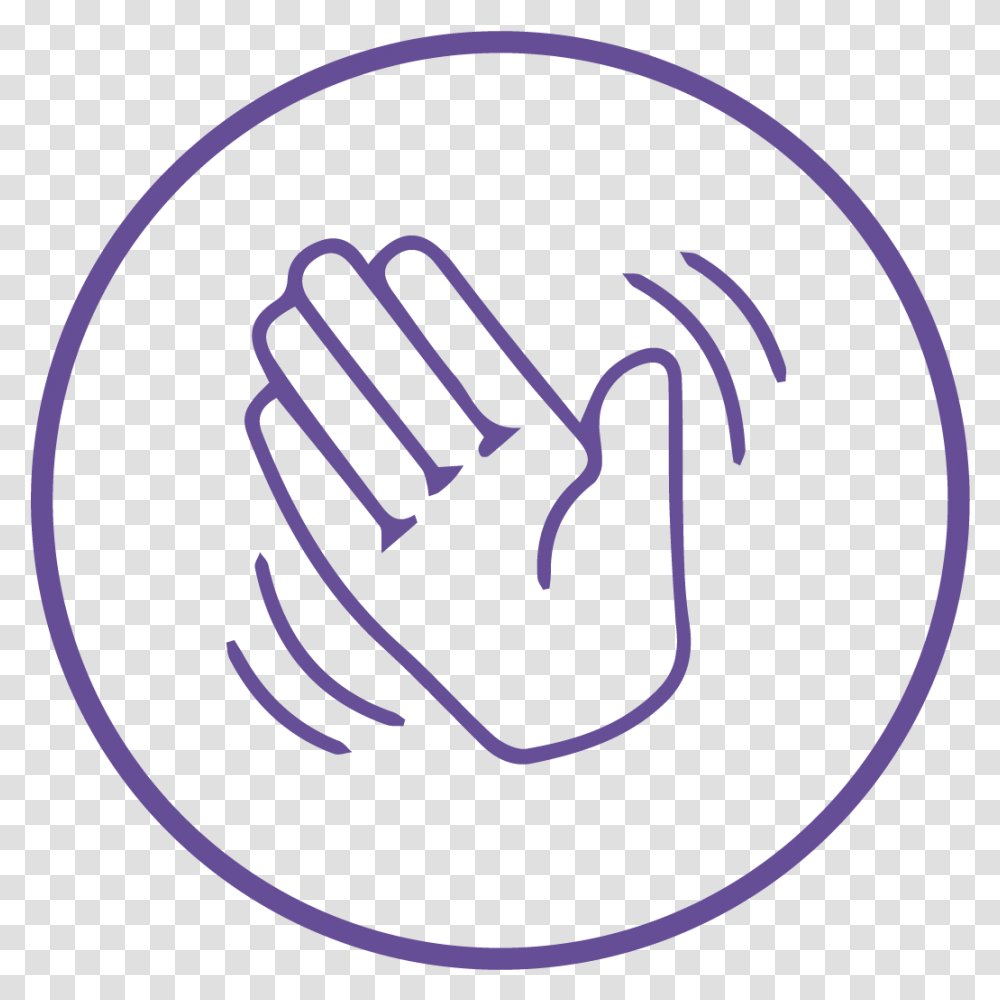 Good Luck See You Soon Circle, Hand, Fist, Heart Transparent Png