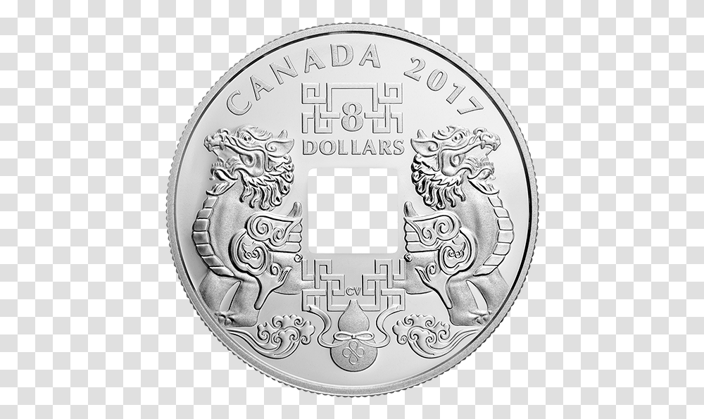 Good Luck Token Chinese Feng Shui Coins Silver, Money, Nickel, Clock Tower, Architecture Transparent Png