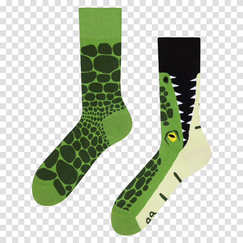 Good Mood Socks Crocodile Sock, Clothing, Apparel, Shoe, Footwear Transparent Png