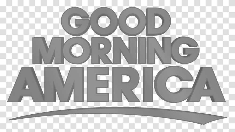 Good Morning America Logo, Alphabet, Word, Label Transparent Png