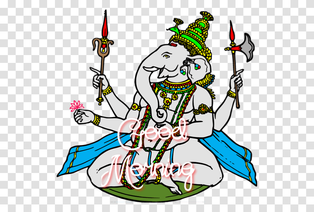 Good Morning God Images Hindu Clip Art, Crowd, Doodle, Drawing, Leisure Activities Transparent Png