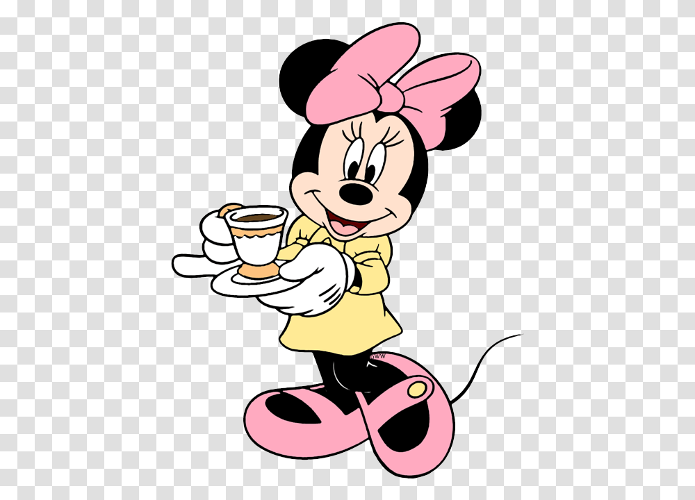 Good Morning Mickey N Minnie Mouse, Beverage, Drink, Drinking, Video Gaming Transparent Png