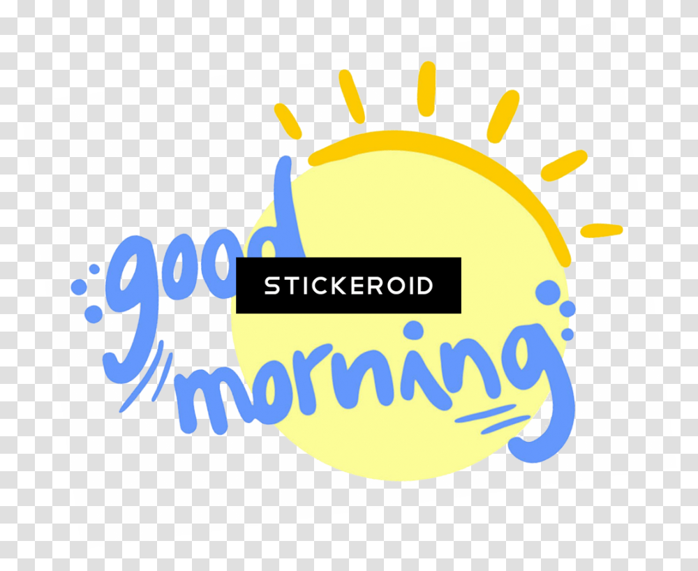 Good Morning Sun Download Circle, Label, Logo Transparent Png