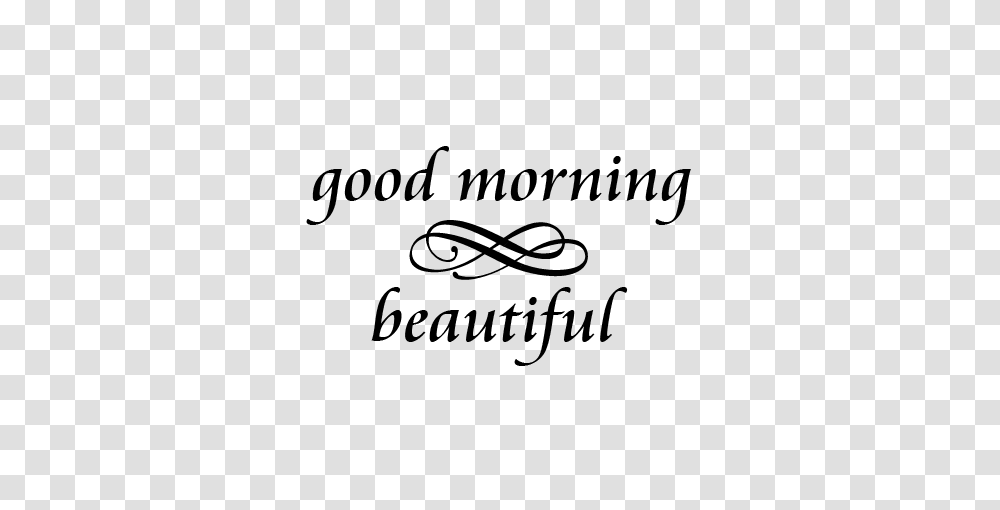 Good Morning, Handwriting, Calligraphy, Letter Transparent Png