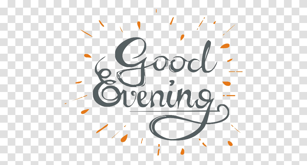 Good Morning, Label, Handwriting, Calligraphy Transparent Png