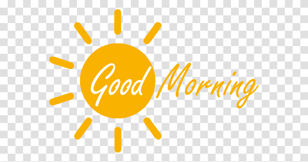 Good Morning, Logo, Outdoors Transparent Png
