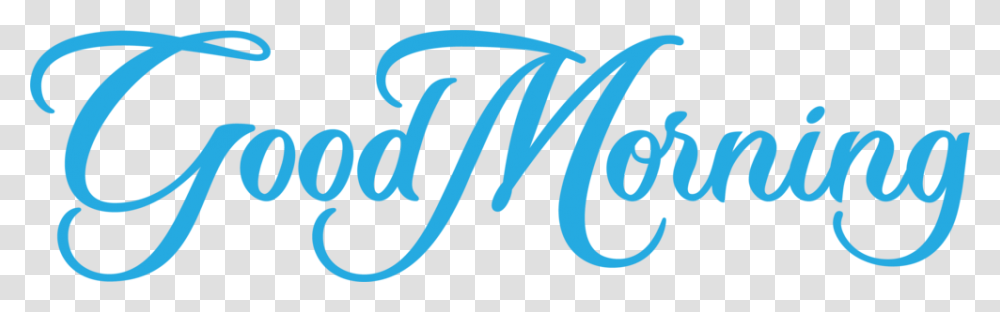 Good Morning, Word, Label, Calligraphy Transparent Png