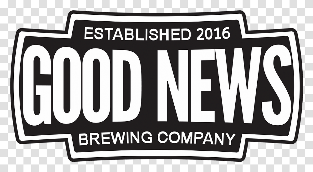 Good News Brewing O'fallon Mo Microbrewery Wood Fired Language, Vehicle, Transportation, Text, License Plate Transparent Png