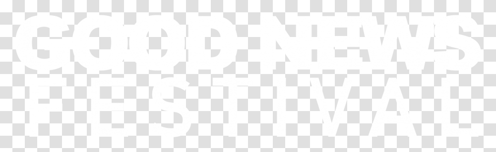 Good News Festival Black And White, Alphabet, Word, Number Transparent Png