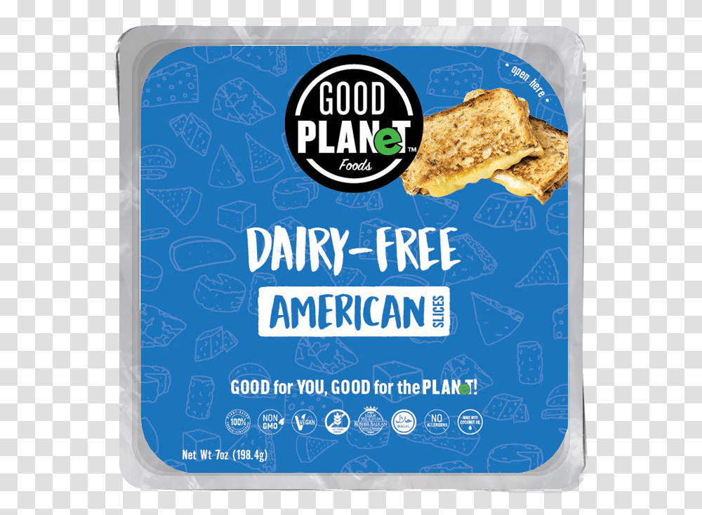 Good Planet Dairy Free Cheese, Advertisement, Poster, Flyer, Paper Transparent Png