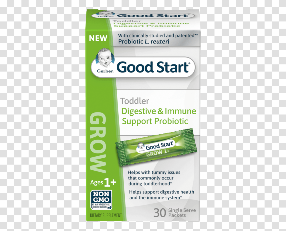 Good Start Grow 1 Gerber Good Start Grow Toddler Probiotic, Flyer, Poster, Paper, Advertisement Transparent Png