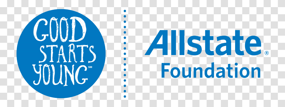Good Starts Young Allstate Foundation Logo Allstate Foundation Good Starts Young Logo, Number, Alphabet Transparent Png