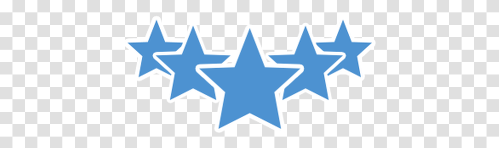 Good Uber Rating Background Blue Star Blue 5 Stars With Background, Cross, Symbol, Star Symbol Transparent Png
