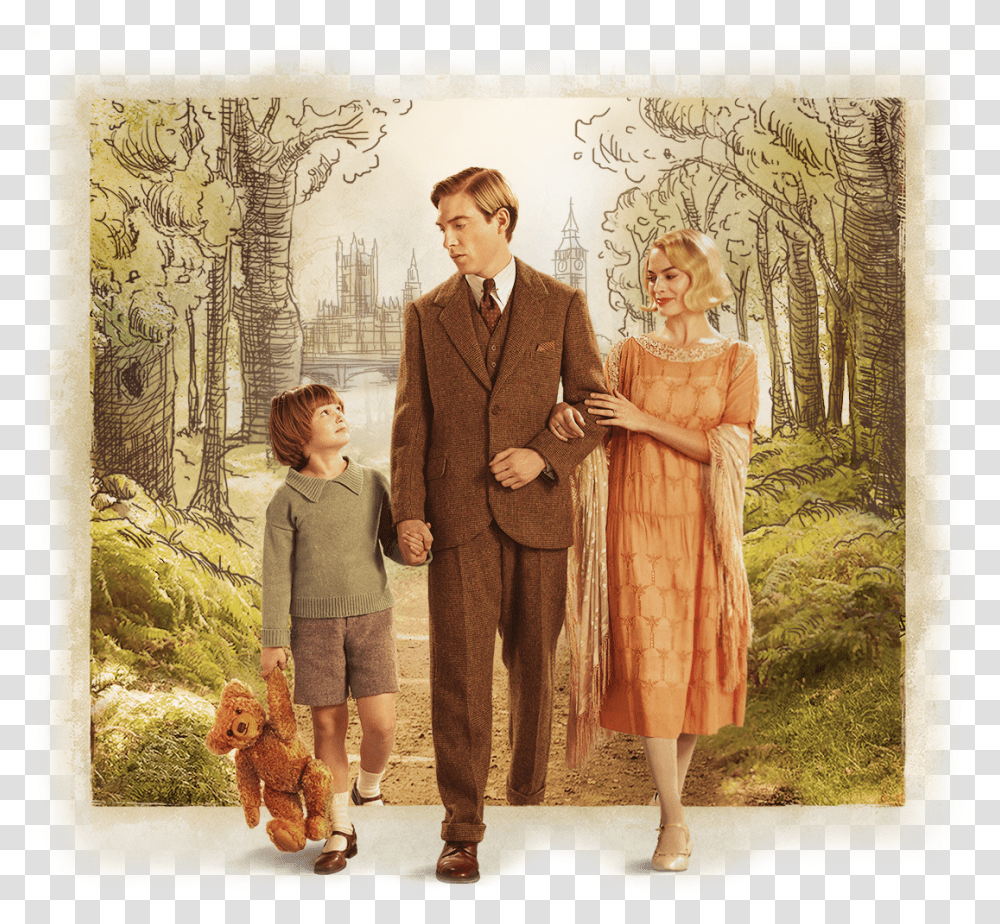 Goodbye Christopher Robin 2017 Movie, Person, Home Decor Transparent Png