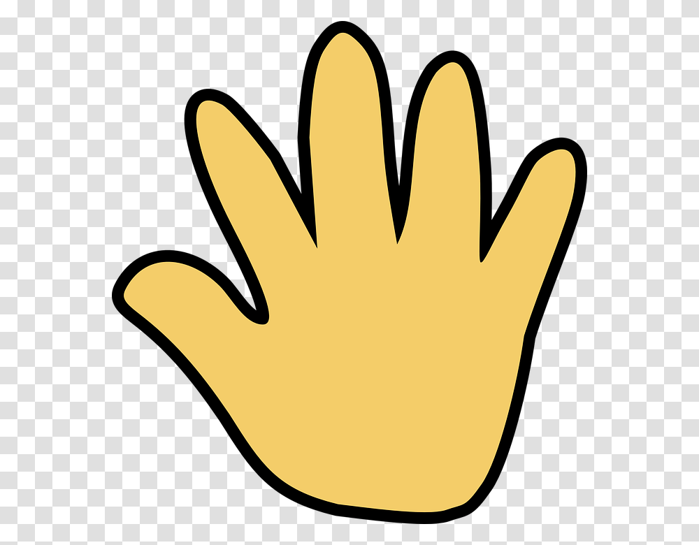 Goodbye Clipart Hand, Apparel, Glove Transparent Png