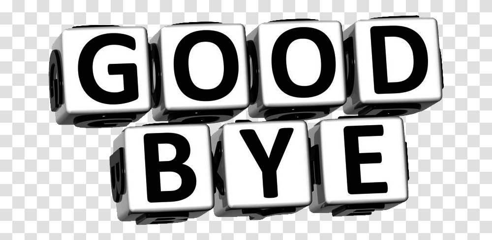 Goodbye Free Image, Number, Dice Transparent Png