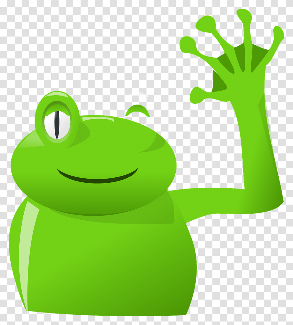 Goodbye, Green, Animal, Amphibian, Wildlife Transparent Png