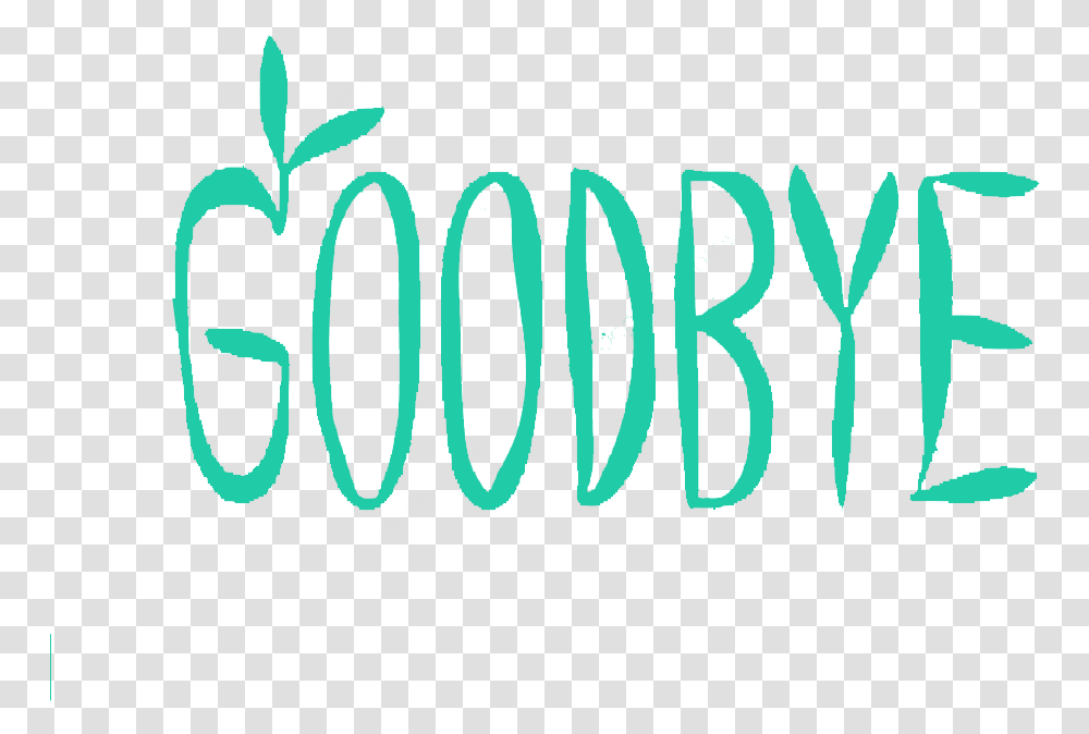 Goodbye Image Vertical, Text, Word, Alphabet, Plant Transparent Png