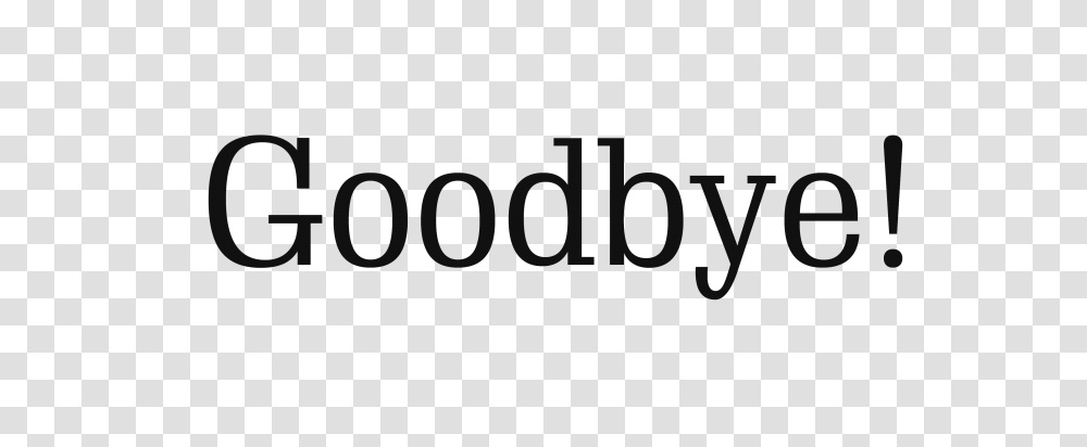 Goodbye, Label, Word, Logo Transparent Png