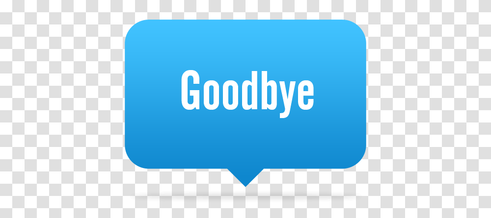 Goodbye, Logo, Trademark Transparent Png