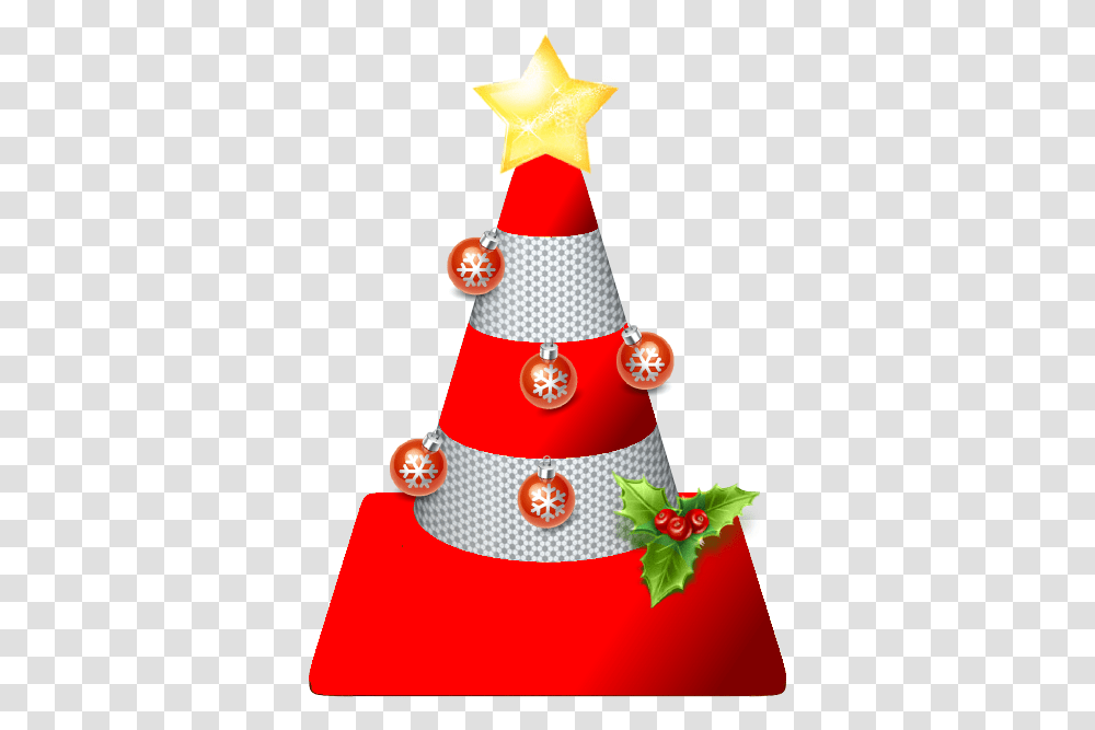 Goodies Videolan Christmas Day, Cone, Wedding Cake, Dessert, Food Transparent Png