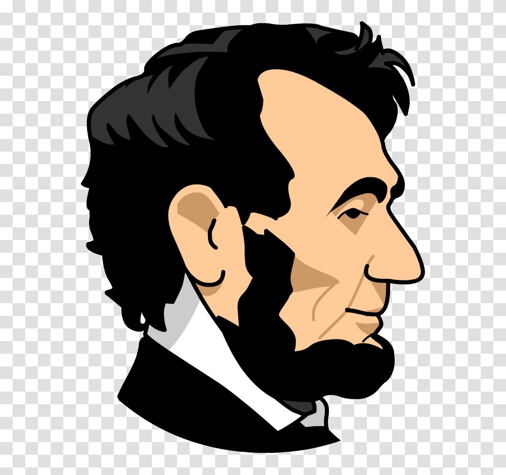 Goodly Abe Lincoln Storyteller, Head, Person, Human, Face Transparent Png