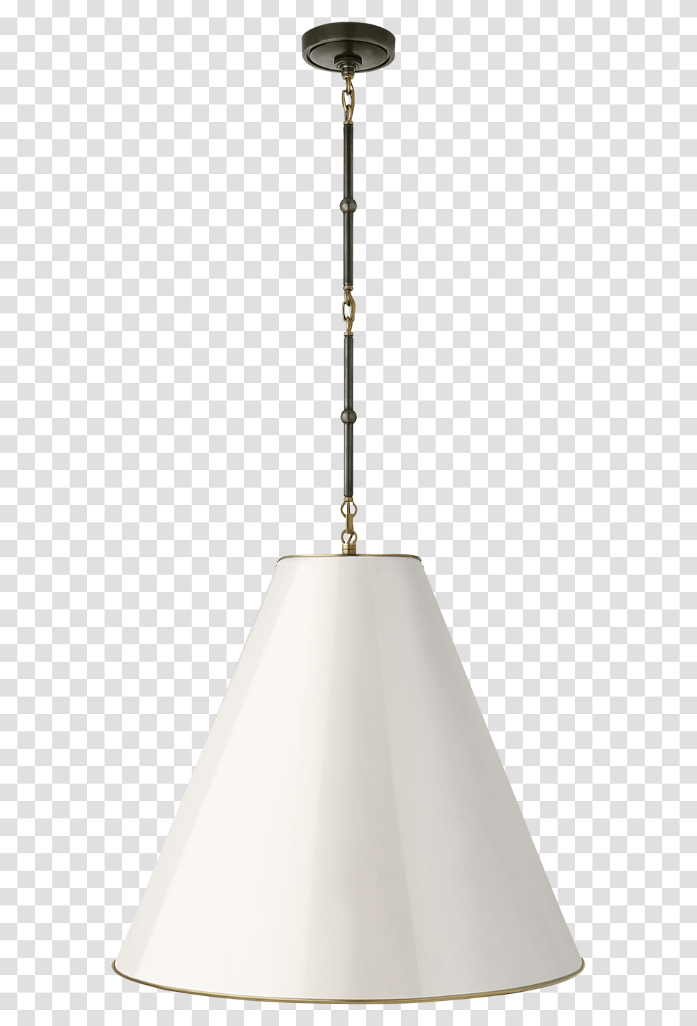 Goodman Large Hanging Lamp In Bronze And Hand Rubbed, Lampshade Transparent Png