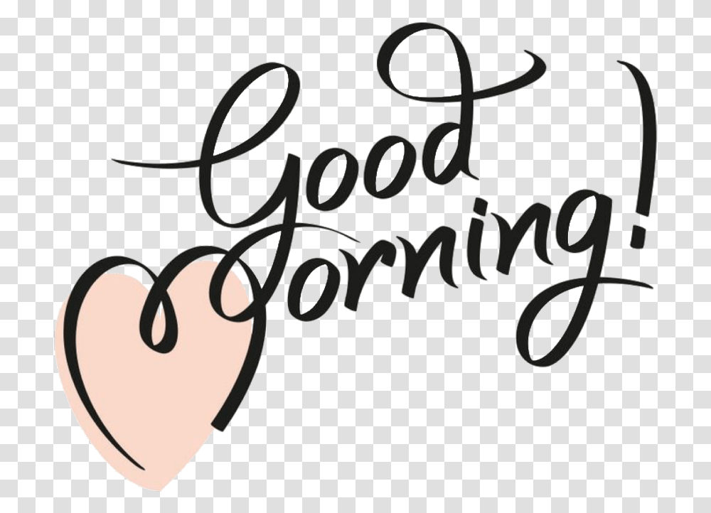 Goodmorning Good Morning Love Cartoon, Handwriting, Calligraphy, Alphabet Transparent Png