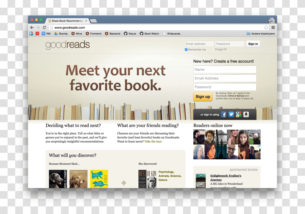Goodreads Web, File, Person, Human, Webpage Transparent Png