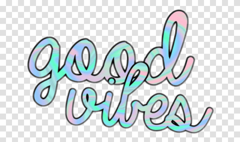 Goodvibes Stickers Tumblr Sticker By Haley, Label, Graffiti Transparent Png