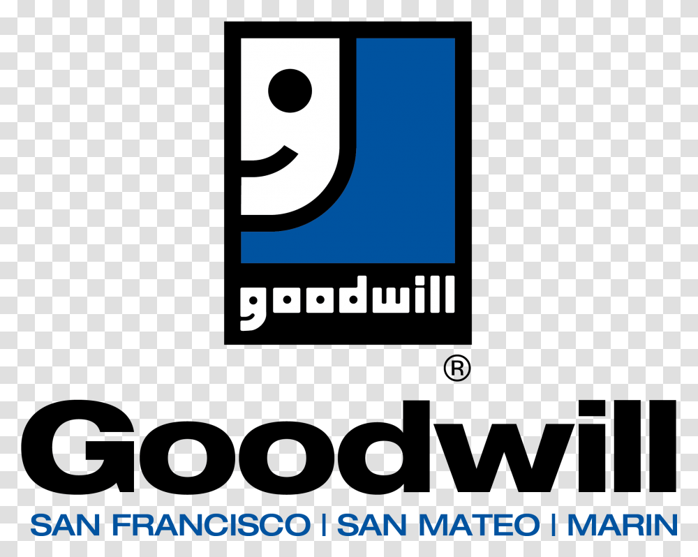 Goodwill Industries Of San Francisco San Mateo Amp Marin San Francisco Goodwill Logo, Number, Alphabet Transparent Png