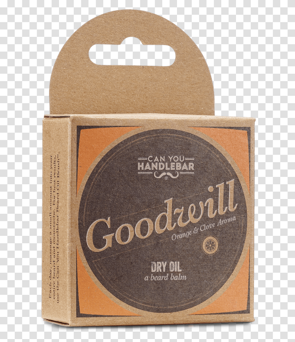 Goodwill Orange Clove Beard Balm Plywood, Bottle, Cardboard, Label Transparent Png