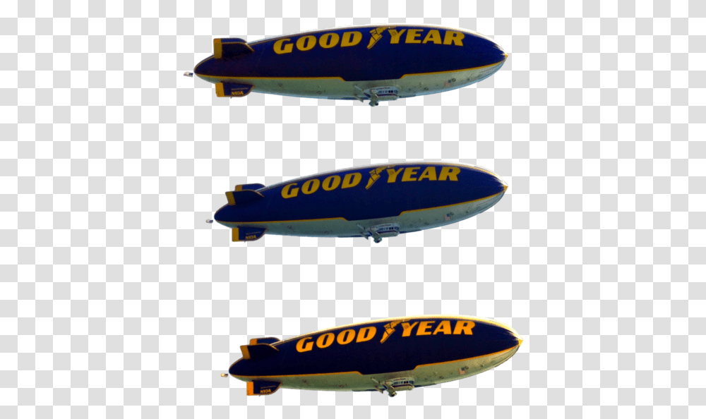 Goodyear Blimp, Airship, Aircraft, Vehicle, Transportation Transparent Png