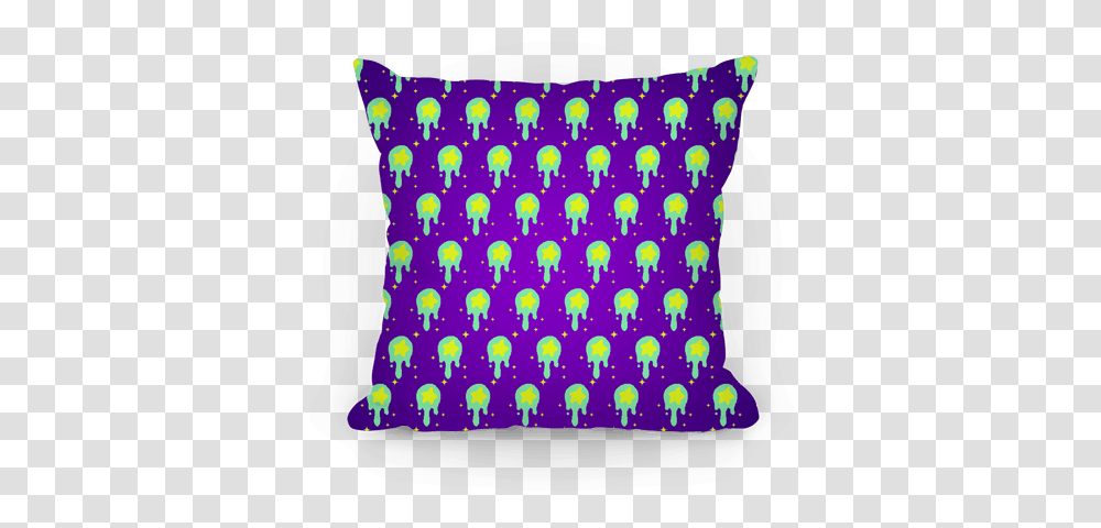 Gooey Pixel Star Pattern Throw Pillow Lookhuman Material Bawena Wzor Pizza, Cushion, Purse, Handbag, Accessories Transparent Png