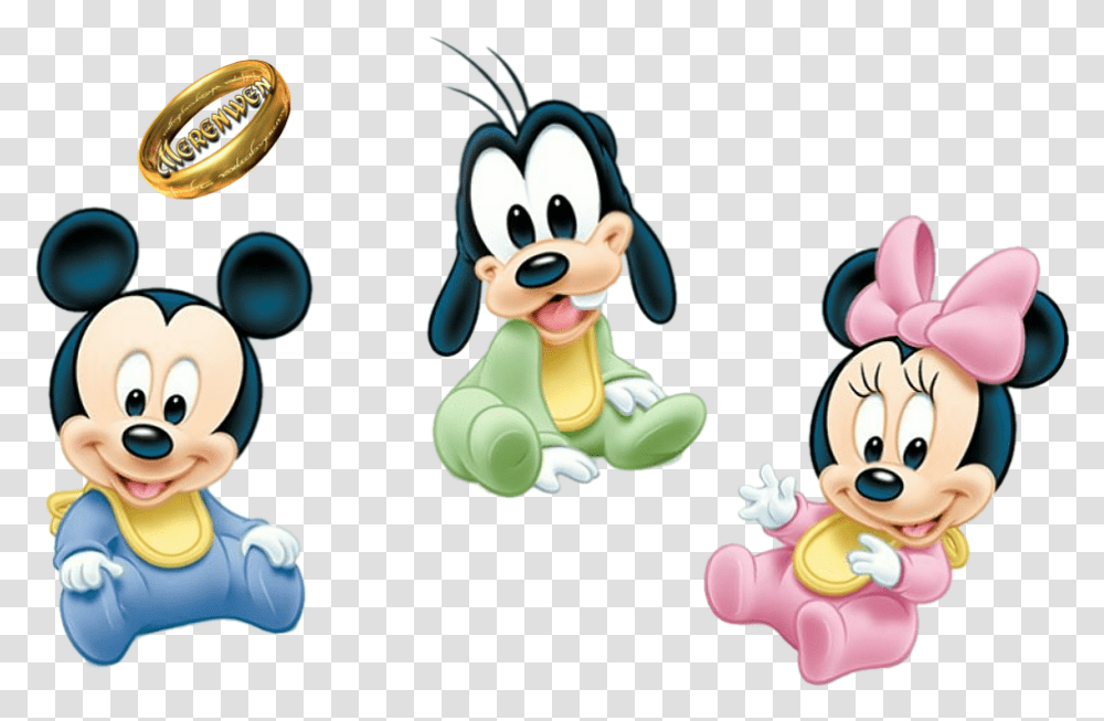 Goofy Bebe Disney Disney Baby Mickey And Minnie, Toy, Label Transparent Png
