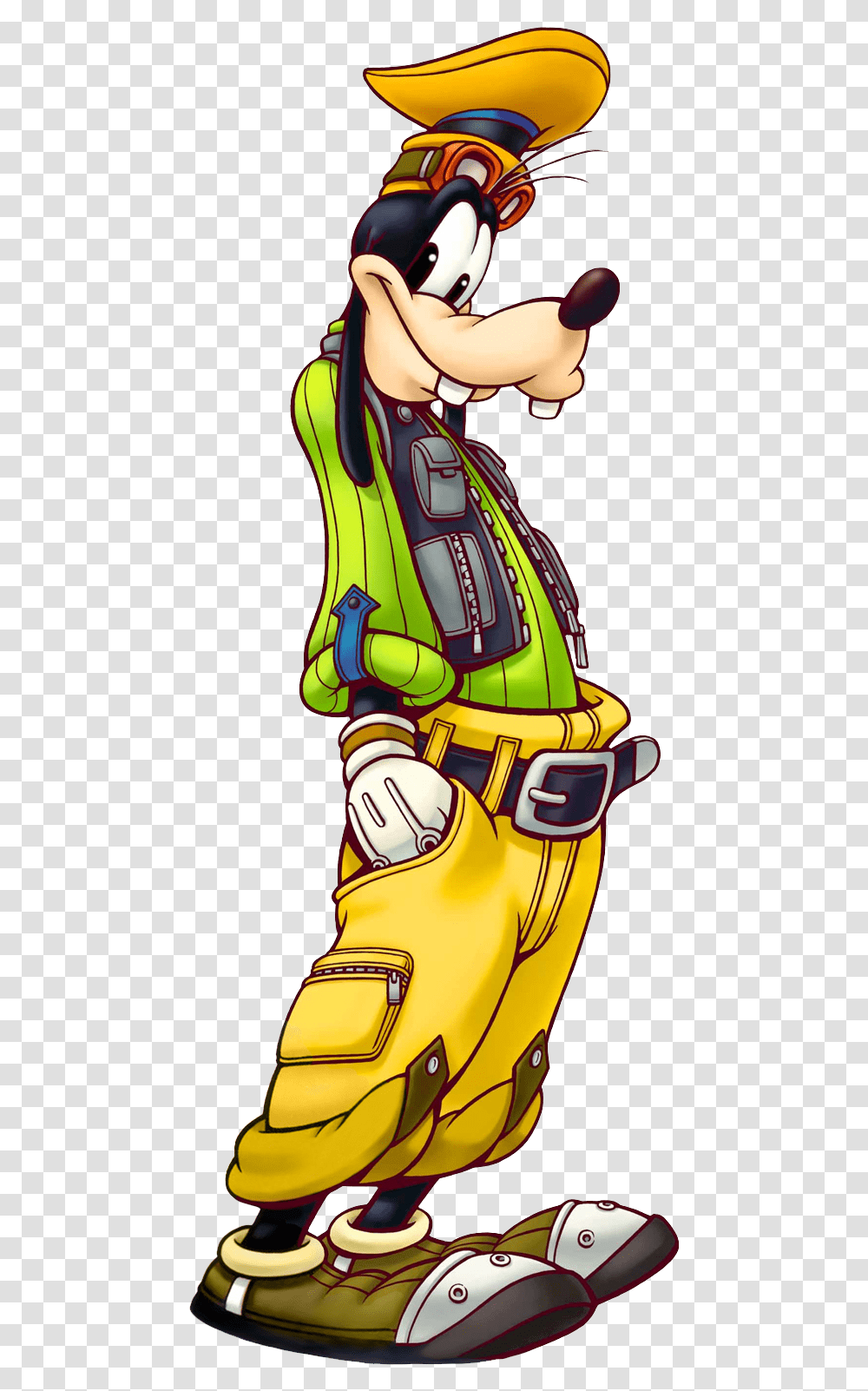 Goofy, Character, Person, Human, Hand Transparent Png