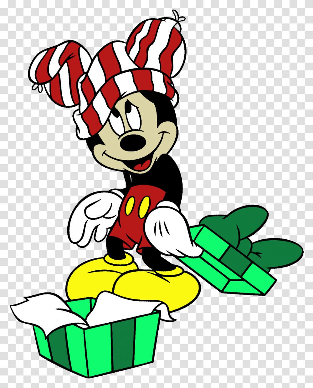 Goofy Christmas Clipart Goofy Mickey Mouse And Disney Clip Art Merry Christmas, Graphics, Hand, Crowd, Elf Transparent Png