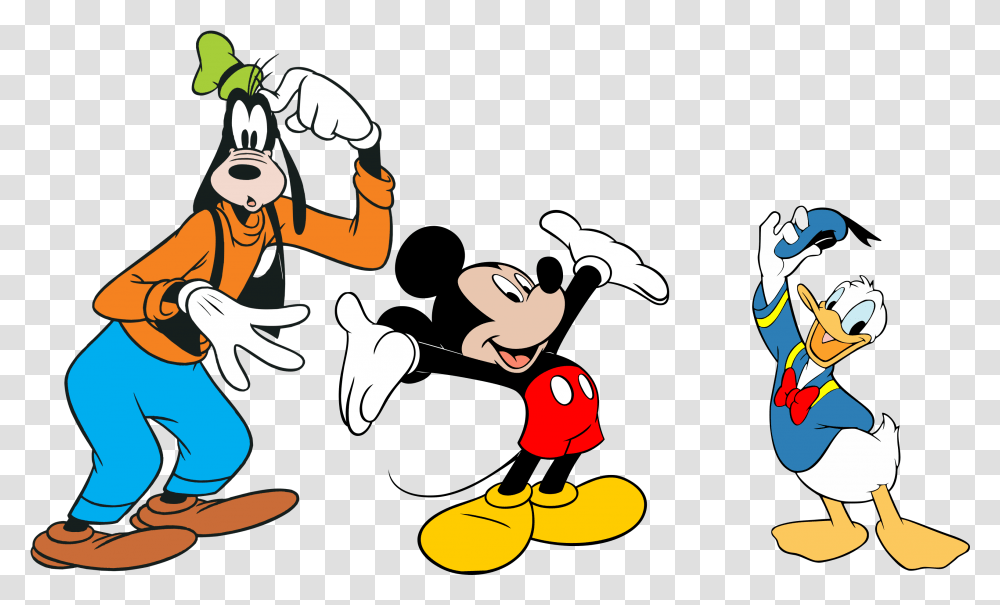 Goofy Download Mickey Donald Amp Goofy, Person, People, Hand, Beverage Transparent Png