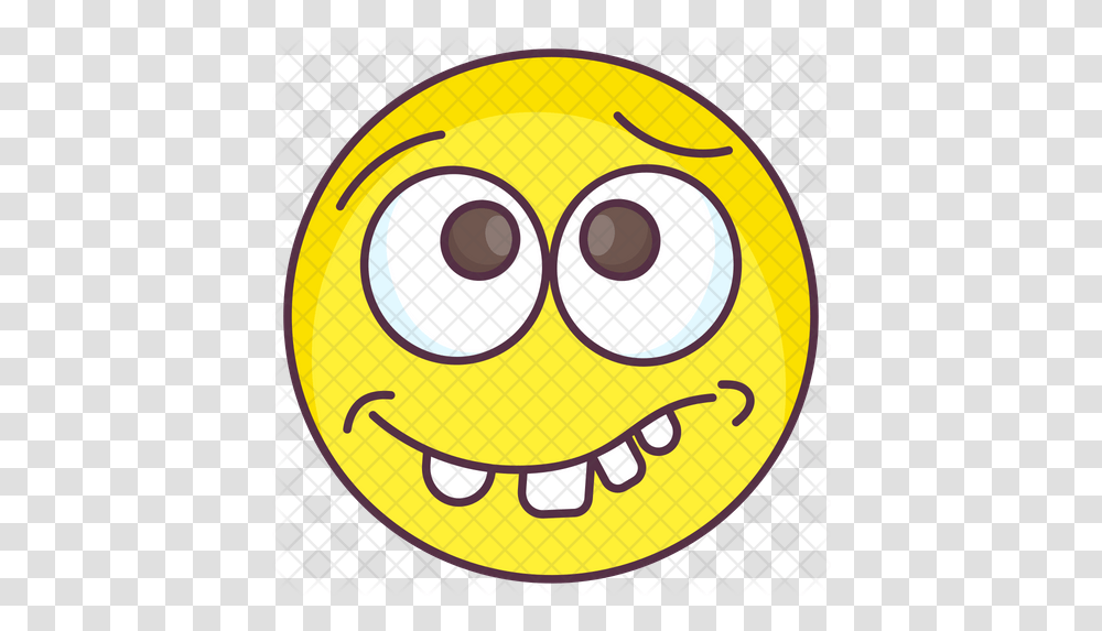 Goofy Emoji Icon Smiley, Logo, Symbol, Trademark, Text Transparent Png