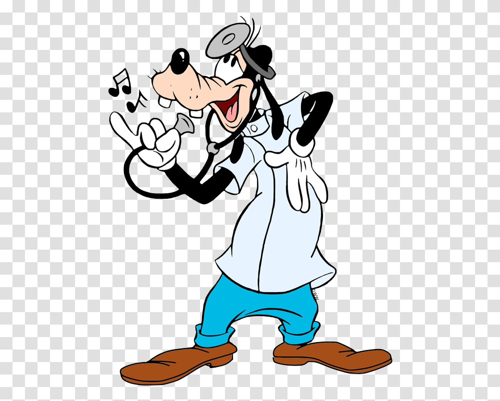 Goofy Goofy As A Doctor, Hand, Performer, Magician Transparent Png