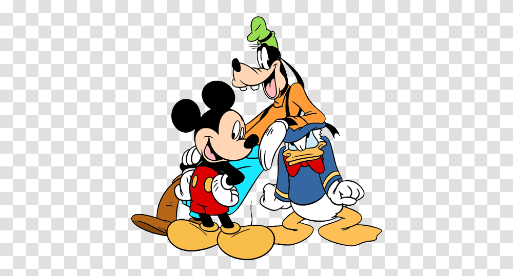 Goofy Goofy Donald And Mickey, Book, Comics, Art, Graphics Transparent Png