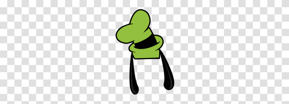 Goofy Hat And Ears My Miss Kate Cuttables, Silhouette, Green Transparent Png