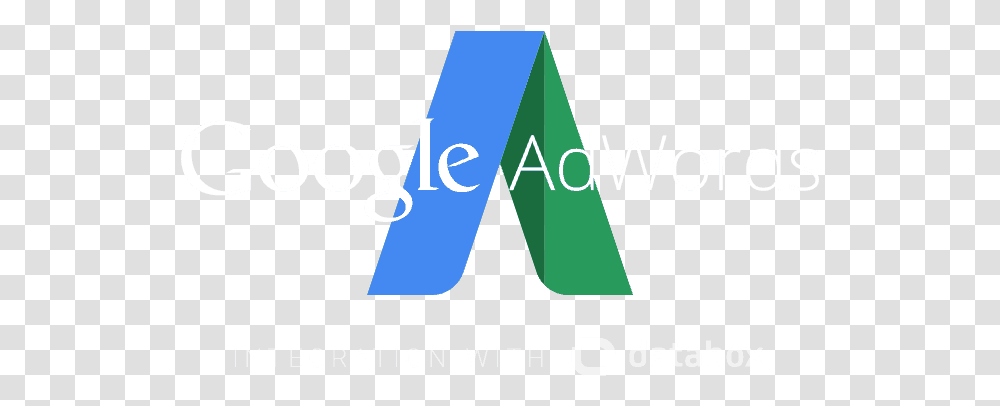 Google Ads To Your Kpi Dashboard Google Adwords, Text, Triangle, Alphabet, Symbol Transparent Png
