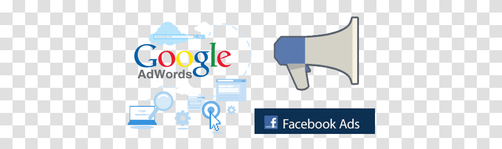 Google Ads & Facebook - A Mistaken Rivalry Adwords, Text, Number, Symbol, Monitor Transparent Png