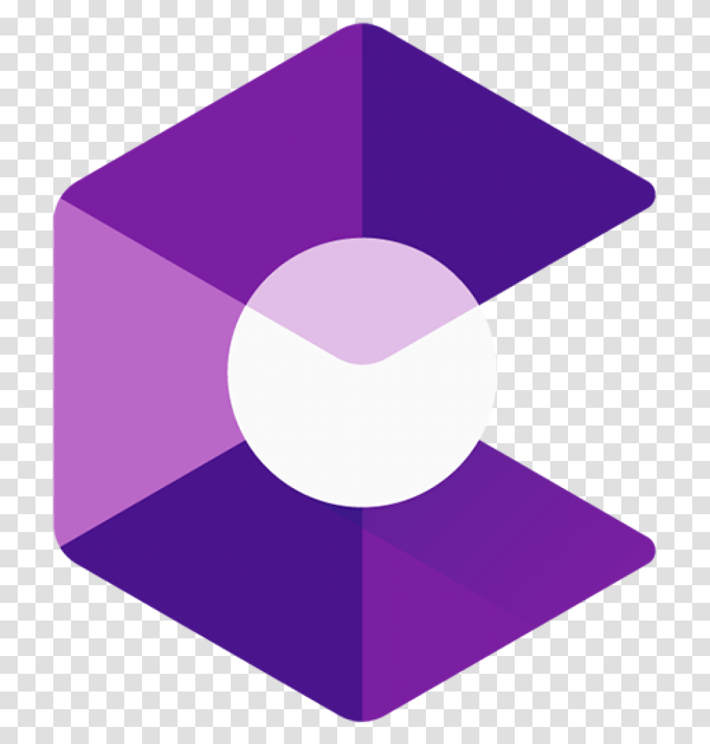 Google Arcore Logo Clipart Google Play Services For Ar, Purple, Graphics, Triangle, Symbol Transparent Png