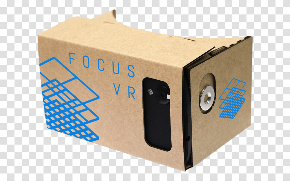 Google Cardboard Knh Thc T O Cardboard, Box, Mobile Phone, Electronics, Cell Phone Transparent Png